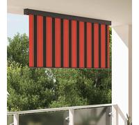 vidaXL Tenda a Rullo Esterna arancione e marrone 200 x 250 cm Tessuto