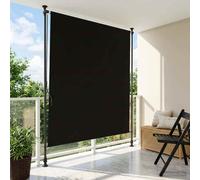 vidaXL Tenda a Rullo Esterna Nero 200 x 270 cm