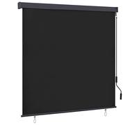 vidaXL Tenda a Rullo Esterna Rigato Antracite 180 x 250 cm Tessuto