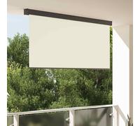vidaXL Tenda a Rullo Esterna Rigato Crema 200 x 250 cm Tessuto