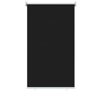 vidaXL Tenda a Rullo Esterno Blocco UV 90% Nero 80 x 140 cm HDPE