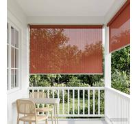 vidaXL Tenda a Rullo Esterno Blocco UV 90% Terracotta 180 x 230 cm