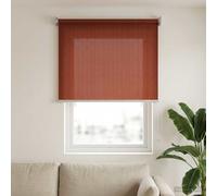 vidaXL Tenda a Rullo Esterno Blocco UV 90% Terracotta 80 x 140 cm HDPE