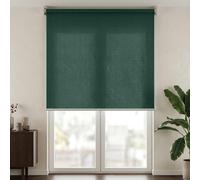 vidaXL Tenda a Rullo Esterno Blocco UV 90% Verde Scuro 160 x 230 cm