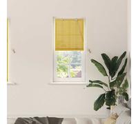 vidaXL Tenda a rullo Giallo 60 x 160 cm Bambù