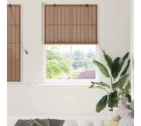 vidaXL Tenda a rullo Marrone 100 x 160 cm Bambù