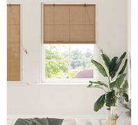vidaXL Tenda a rullo Marrone 100 x 160 cm Bambù
