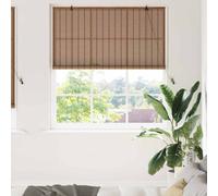 vidaXL Tenda a rullo Marrone 150 x 220 cm Bambù