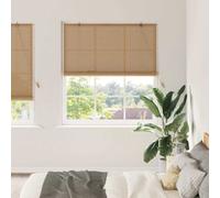 vidaXL Tenda a rullo Marrone 150 x 220 cm Bambù