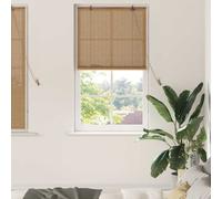 vidaXL Tenda a rullo Marrone 90 x 160 cm Bambù