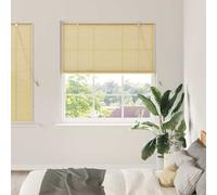 vidaXL Tenda a rullo Natura 150 x 160 cm Bambù
