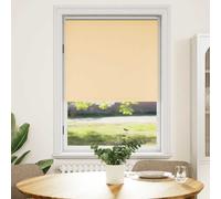 vidaXL Tenda a rullo oscurante 104,4x175 cm Tessuto Larghezza 100 cm beige