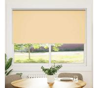vidaXL Tenda a rullo oscurante 144,4x175 cm Tessuto Larghezza 140 cm beige