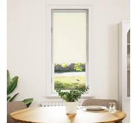 vidaXL Tenda a rullo oscurante 55x150 cm, larghezza tessuto 50,7 cm, diurna e notturna, da cucina