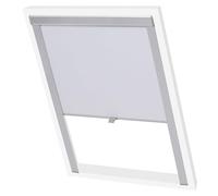 vidaXL Tenda a Rullo Oscurante Bianca CK04 Tapparella Tendaggio Avvolgibile