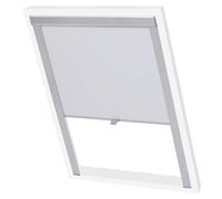vidaXL Tenda a Rullo Oscurante Bianca CK04 Tapparella Tendaggio Avvolgibile