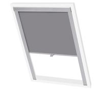 vidaXL Tenda a rullo oscurante persiana grigia M06/306