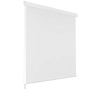 Tenda a rullo per doccia 120x240 cm bianco