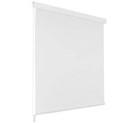 Tenda a rullo per doccia 140x240 cm bianco