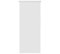 vidaXL Tenda a Rullo per Doccia 80x240 cm Bianco Divisorio Tendaggio Bagno