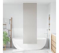 vidaXL Tenda a Rullo per Doccia Cassonetto 80x240 cm Larghezza Tessuto