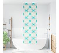 vidaXL Tenda a Rullo per Doccia Cassonetto 80x240 cm Larghezza Tessuto