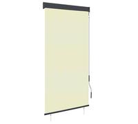 vidaXL Tenda a Rullo per Esterni 100x250 cm Crema