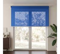vidaXL Tenda a Rullo per Esterni 165(L)x230(A) cm Blu HDPE