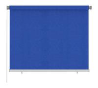 vidaXL Tenda a Rullo per Esterni 180x140 cm Blu HDPE