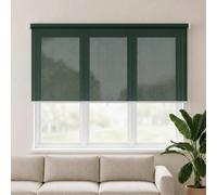 vidaXL Tenda a Rullo per Esterni 185(L)x140(A) cm Verde scuro HDPE