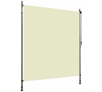 vidaXL Tenda a Rullo per Esterni 200x270 cm Crema