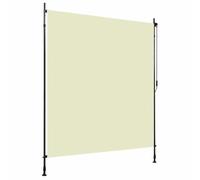 vidaXL Tenda a Rullo per Esterni 200x270 cm Crema
