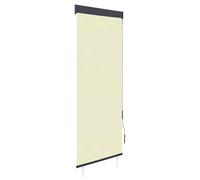 vidaXL Tenda a Rullo per Esterni 60x250 cm Crema