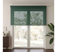 vidaXL Tenda a Rullo per Esterni 65(L)x230(A) cm Verde scuro HDPE