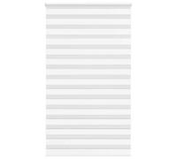 vidaXL Tenda a Rullo Zebra Larghezza Tessuto 130,9 cm Poliestere, tenda a rullo zebra, tenda a rullo doppia, tenda zebra per finestra