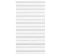 vidaXL Tenda a Rullo Zebra Larghezza Tessuto 130,9 cm Poliestere, Tenda a Rullo Zebra, Tenda a Rullo Doppia, Tenda Zebra per Finestra