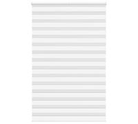 vidaXL Tenda a Rullo Zebra Larghezza Tessuto 135,9 cm Poliestere, Tenda a Rullo Zebra, Tenda a Rullo Doppia, Tenda Zebra per Finestra