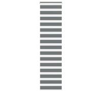 vidaXL Tenda a Rullo Zebra Larghezza Tessuto 60,9 cm Poliestere