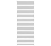 vidaXL Tenda a Rullo Zebra Larghezza Tessuto 60,9 cm Poliestere, Tenda a Rullo Zebra, Tenda a Rullo Doppia, Tenda Zebra per Finestra