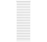 vidaXL Tenda a rullo Zebra larghezza tessuto 80,9 cm Poliestere doppia per finestra