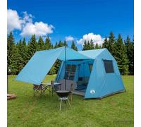 vidaXL Tenda a tunnel 275 x 240 x 200 cm Blu