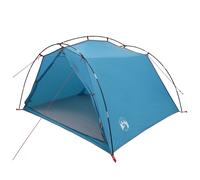vidaXL Tenda a tunnel Blu 4 persone