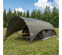 vidaXL Tenda a tunnel con copertura impermeabile 10 persona