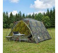 vidaXL Tenda a tunnel Mimetico 4 persone