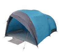 vidaXL Tenda a tunnel per 6 persone, colore blu, ideale per il campeggio. È impermeabile e in materiale traspirante.