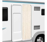 vidaXL Tenda Antimosche Beige e Bianca 56x200 cm in Ciniglia