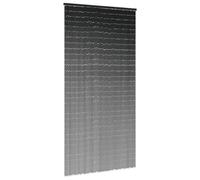 vidaXL Tenda Antimosche per Porte Grigio Scuro 100x220 cm bambù