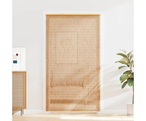 vidaXL Tenda Antimosche per Porte in Bambù 120x220 cm