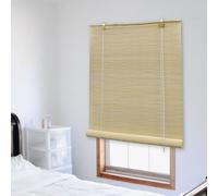vidaXL Tenda Avvolgibile in Bambù 80x220 cm Naturale