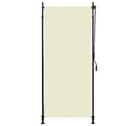 VidaXL Tenda avvolgibile per esterni, 100 x 270 cm, colore: Crema